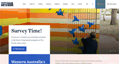 Desktop Screenshot of countryartswa.asn.au
